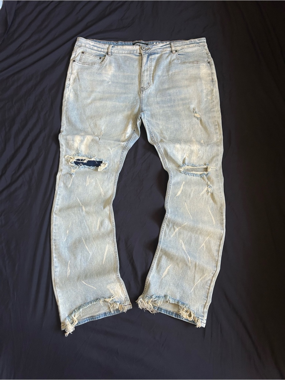 Serenede Distressed Denim Jeans
